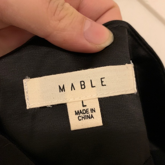 Black midi side slit fashion nova skirt - Picture 2 of 5